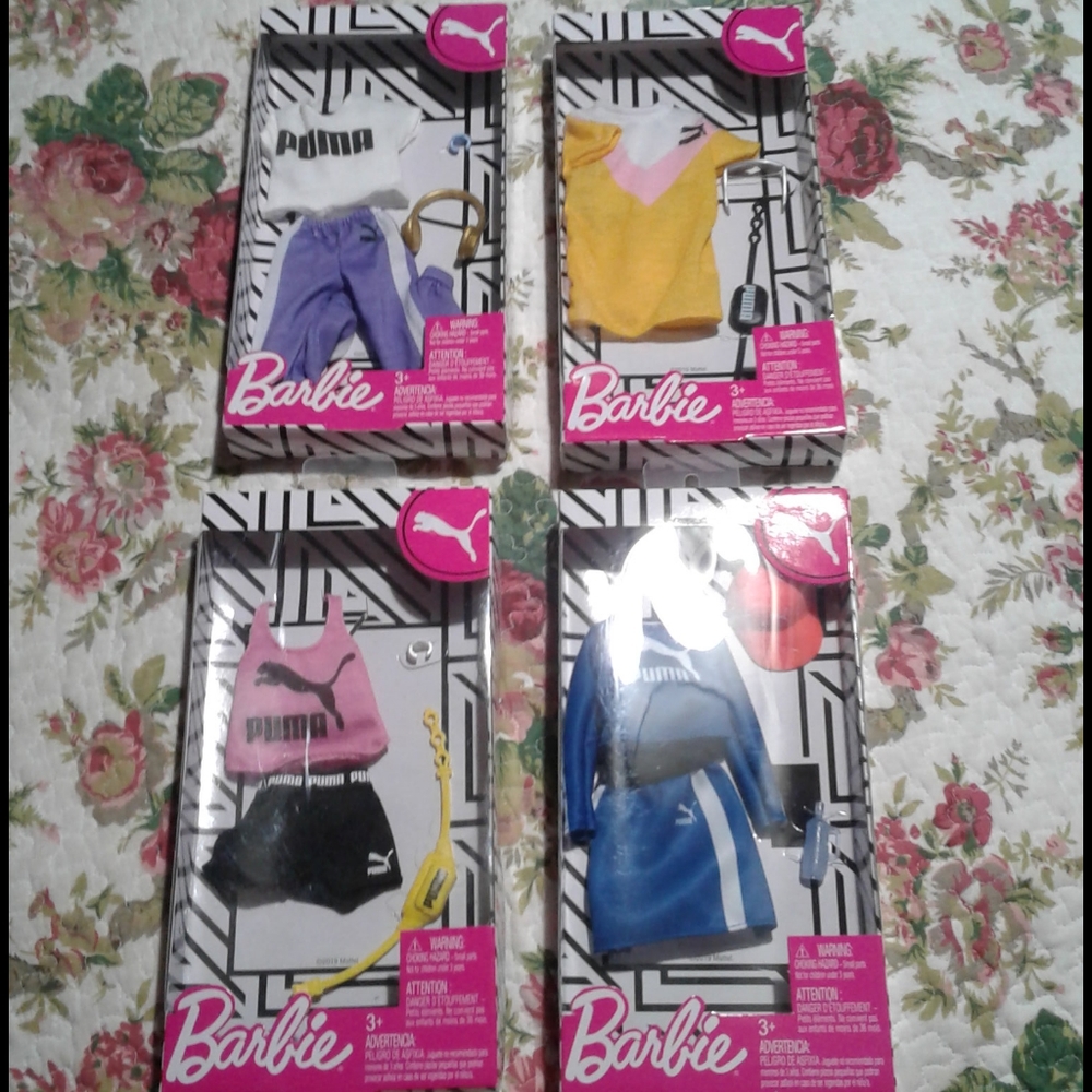 Puma Barbie outfits NWT